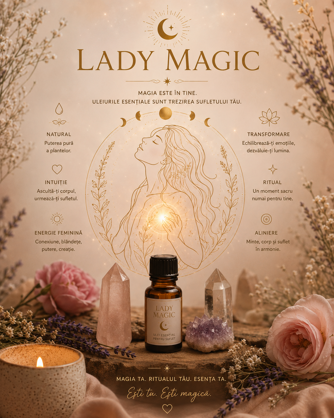 Lady Magic - Ulei esențial (10 ml sau 30 ml)